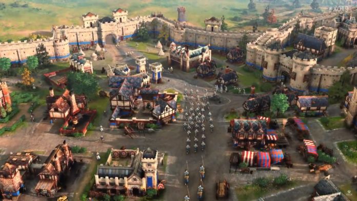 Age of Empires IV a fait ses débuts en tant que joueur à X019
