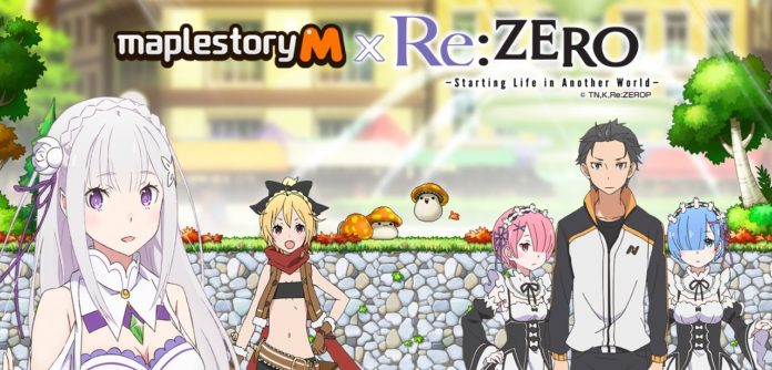 Giveaway: Prenez une clé MapleStory M pour célébrer son crossover RE: Zero
