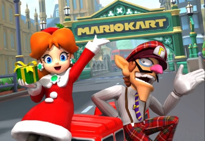 L'événement Mario Kart Tour London comprend Waluigi et Holiday Daisy
