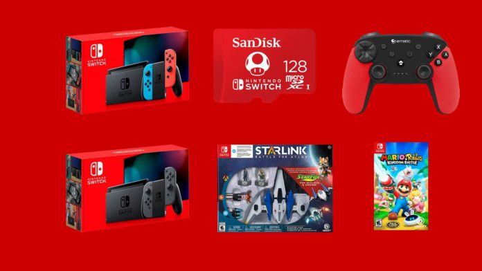 Les offres de Cyber ​​Monday Nintendo Switch sont meilleures: jeux gratuits, carte SD ou contrôleurs

