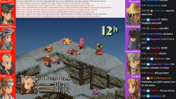 Les fans de Final Fantasy Tactics parient sur des batailles IA ultra-rapides
