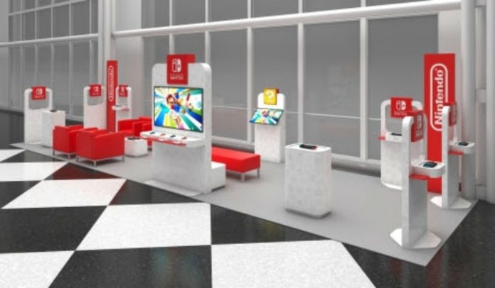 Des kiosques Nintendo Switch arrivent dans certains aéroports américains
