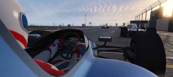 GTA Online a maintenant des courses de F1, et c'est un peu bizarre
