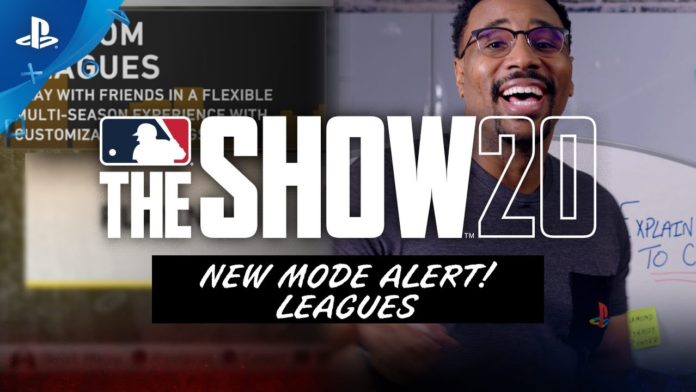La dernière bande-annonce de MLB The Show 20 présente des ligues personnalisées
