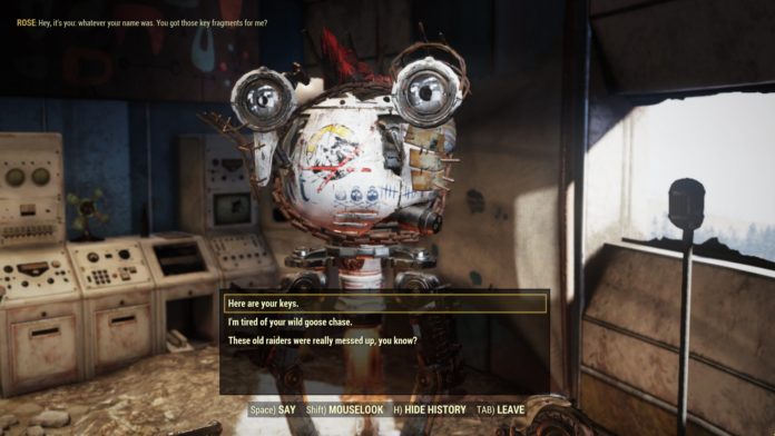 Voici comment fonctionne le nouveau système de dialogue NPC de Fallout 76
