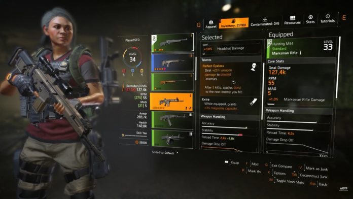 division-2-weapon-talents