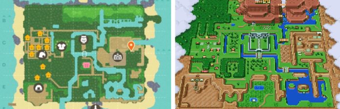 Grâce à cette personne ingénieuse, je veux immédiatement transformer mon île Animal Crossing en une carte Zelda
