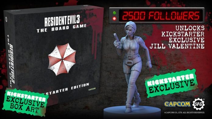 Le jeu de société Resident Evil 3 commence le financement participatif plus tard ce mois-ci

