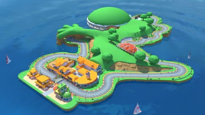 Faites le tour de l'île de Yoshi (pas celle-là) dans Mario Kart Tour aujourd'hui
