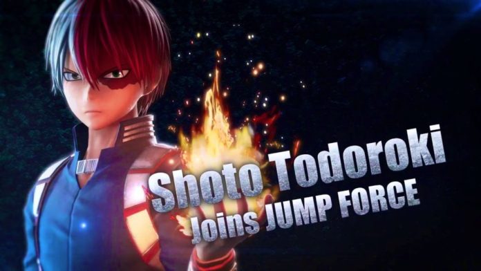 Jump Force reçoit le pack de personnages DLC 2, le premier personnage DLC de Shoto Todoroki rejoignant le printemps 2020

