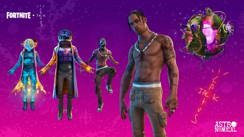 La première diffusion du concert Fortnite de Travis Scott a été diffusée, regardez le flux complet ici