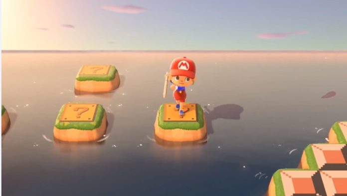 Quelqu'un a recréé une véritable expérience de jeu de plateforme Mario dans Animal Crossing
