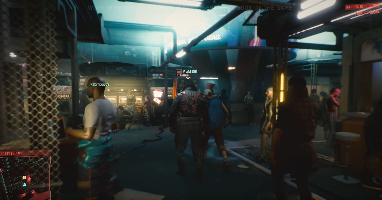 Cyberpunk 2077 Valentinos Gang a mis en évidence