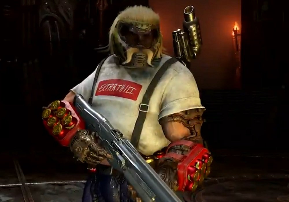 La peau de Doom Eternal 'Mullet Slayer' arrive pour les utilisateurs de Twitch Prime