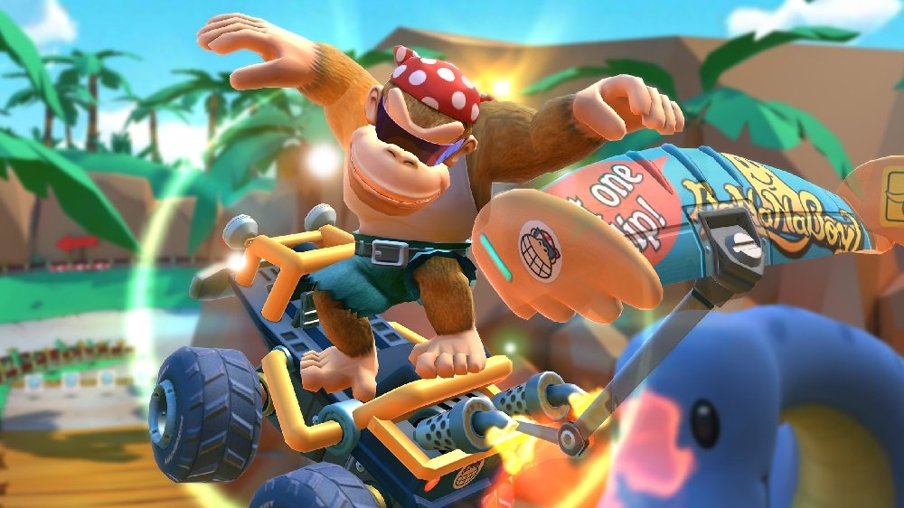 Le Jungle Tour de Mario Kart Tour ajoute Funky et Dixie Kong