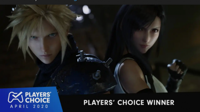 Le gagnant du choix des joueurs du blog PlayStation pour avril 2020 passe au remake de Final Fantasy 7
