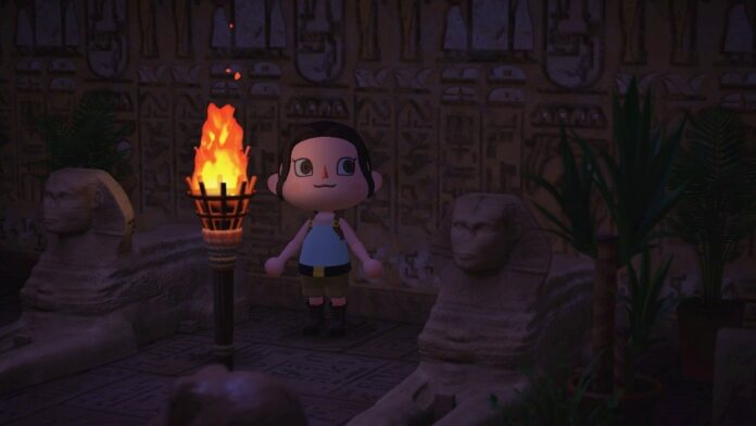 Même le blog officiel de Tomb Raider se met dans l'esprit Animal Crossing
