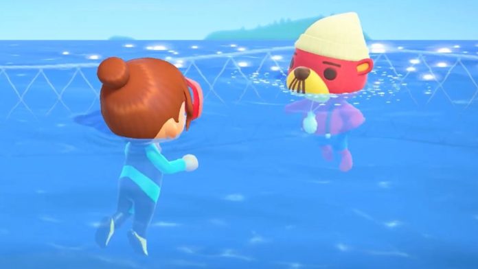 Animal Crossing: New Horizons ajoute la natation et la plongée sous-marine le mois prochain
