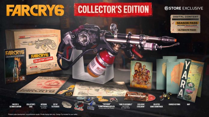 L'édition collector de Far Cry 6 est livrée avec une réplique du lance-flammes
