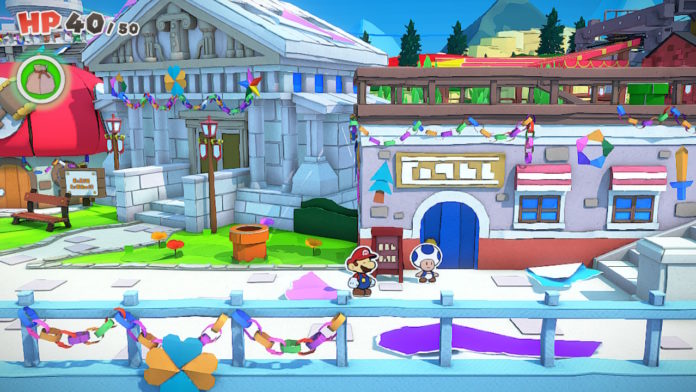 Paper Mario: The Origami King - Comment débloquer tous les magasins de Toad Town | Accessoires, armes, arène de combat et plus
