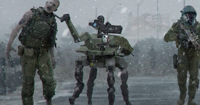 Call of Duty: Modern Warfare aurait pu avoir un mode zombie où les robots tenaient les morts-vivants en laisse
