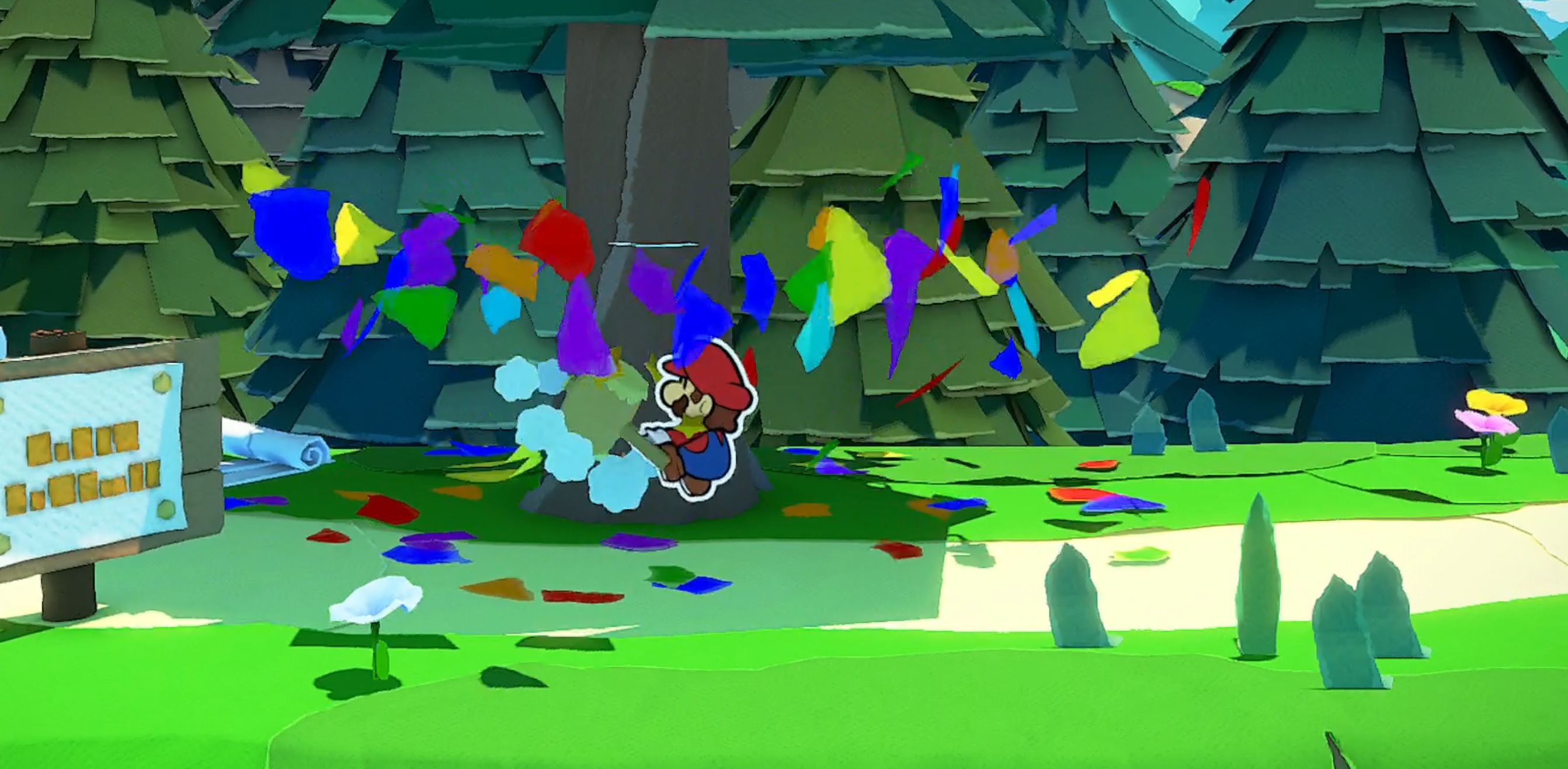 Comment obtenir des confettis dans Paper Mario: The Origami King