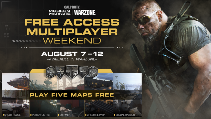 Le multijoueur de Call of Duty: Modern Warfare sera gratuit ce week-end
