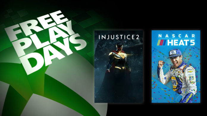 Les joueurs Xbox peuvent jouer à Injustice 2, NASCAR Heat 5 et bien plus au cours des journées de jeu gratuites de cette semaine
