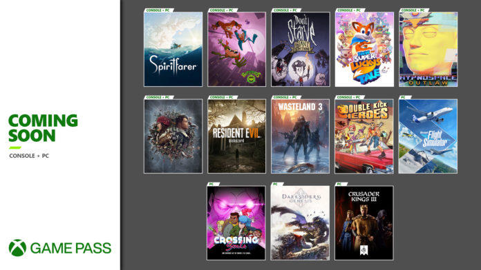 Microsoft révèle un nouveau lot de titres pour la console Xbox Game Pass et le PC
