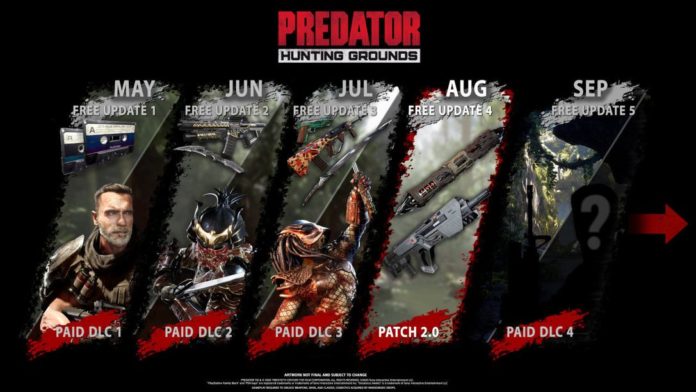 Predator: Hunting Grounds Mise à jour d'août détaillée; Nouvelle carte et mode gratuits à venir en septembre

