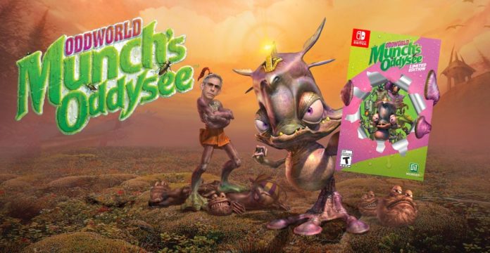 Concours: Gagnez Oddworld: Munch's Oddysee HD sous forme physique pour Switch
