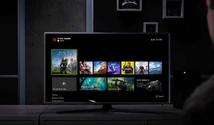 Microsoft présente le tableau de bord Xbox Series X
