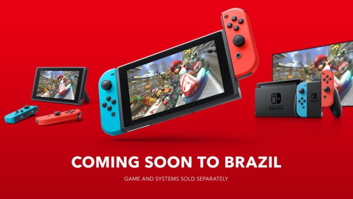 Nintendo apporte le Switch au Brésil mais les prix sont en hausse
