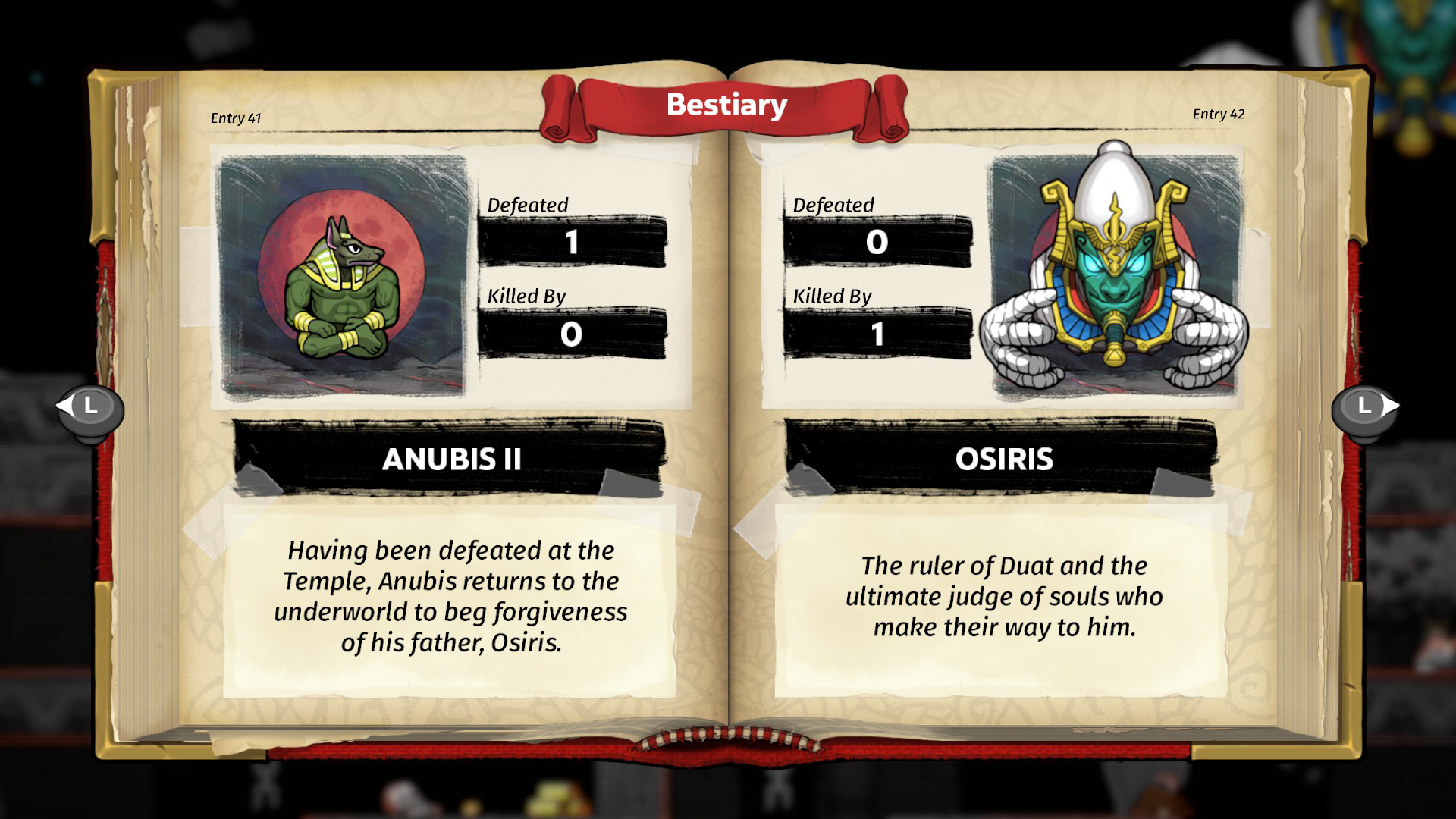 Osiris et Anubis II dans Spelunky 2