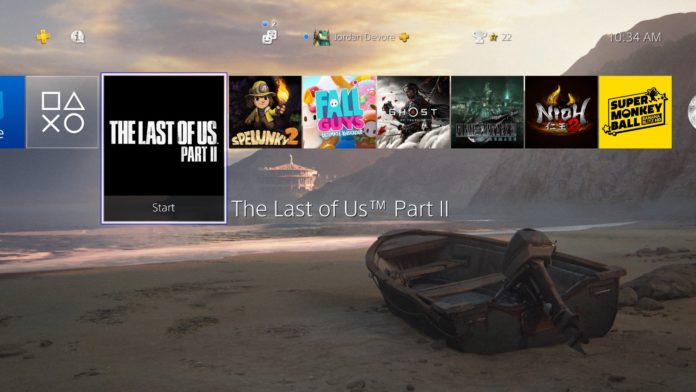 Ce thème de plage PS4 gratuit pour The Last of Us Part II est étonnamment relaxant
