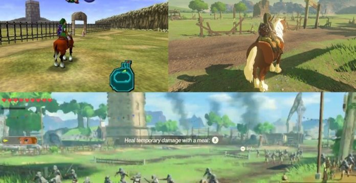 Plusieurs lieux emblématiques de Zelda semblent se trouver dans Age of Calamity
