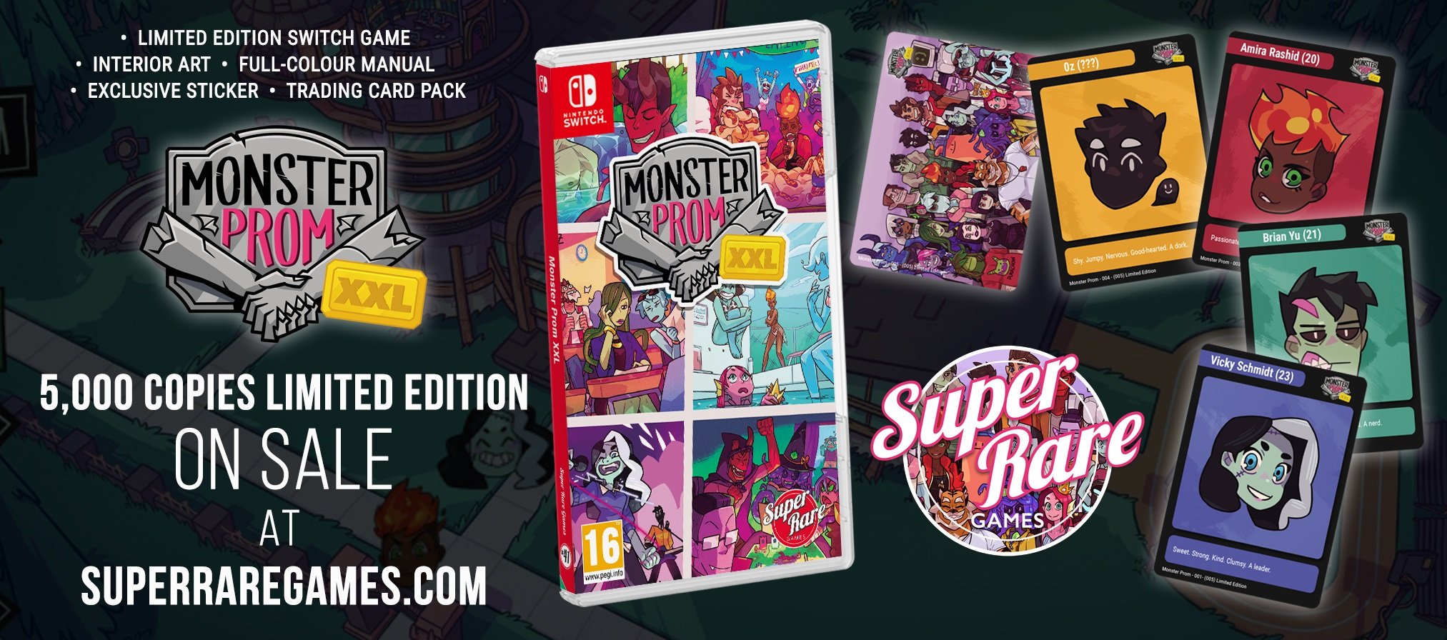 Le concours Monster Prom XXL Super Rare Games Switch gagne Destructoid
