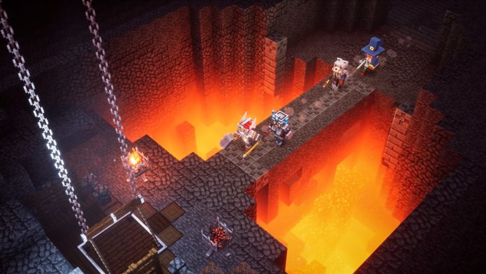 Les donjons de Minecraft recevront un support cross-play le mois prochain
