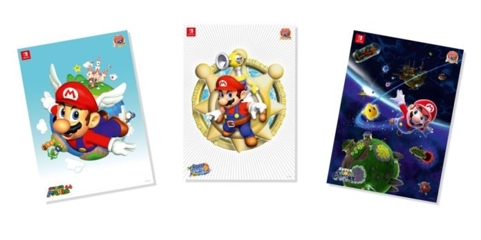 My Nintendo UK offre ces affiches Mario pour 300 points Platine

