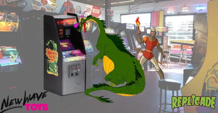 Concours: Gagnez cette mini-armoire d'arcade entièrement fonctionnelle Dragon's Lair x RepliCade
