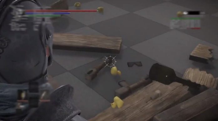 Les développeurs de Demon's Souls ont utilisé de jolis canards en caoutchouc pour tester le jeu
