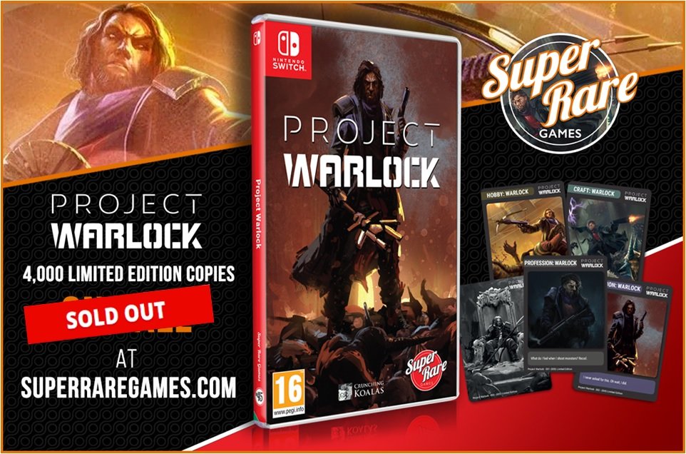 Gagnez des jeux super rares Project Warlock Switch