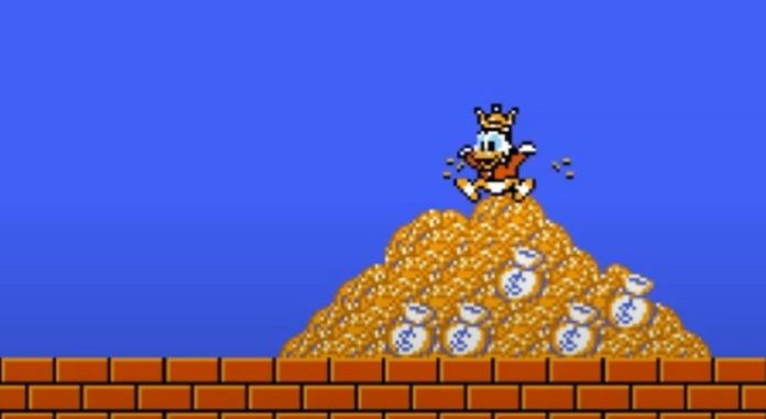 DuckTales NES avait à l'origine une fin hors du personnage où Scrooge a abandonné sa fortune
