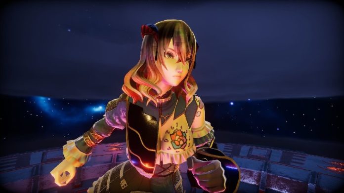 Bloodstained: Ritual of the Night's Miriam vient de botter le cul dans Mighty Fight Federation
