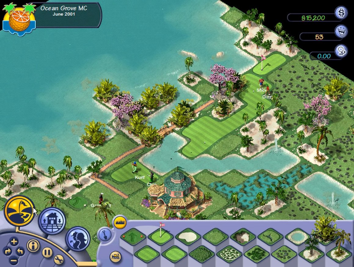 Ocean Grove dans SimGolf de Sid Meier.