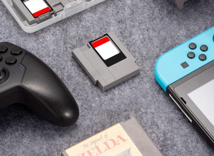 Ces nouveaux étuis pour chariot Switch de style NES vous permettent d'insérer vos jeux
