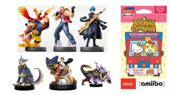 Amiibo-Hunting-Guide-For-March-26-Super-Smash-Bros-Monster-Hunter-Rise-and-Sanrio-AC