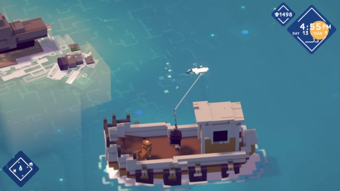 Moonglow Bay ressemble à un joli RPG de pêche au froid
