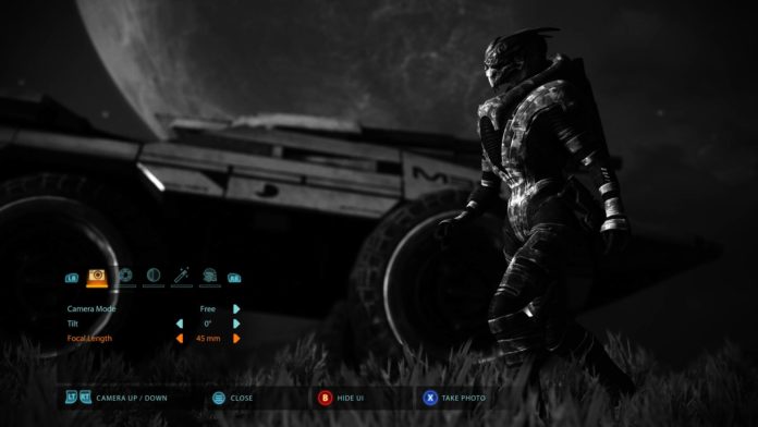 Mass Effect Legendary Edition aura un mode photo
