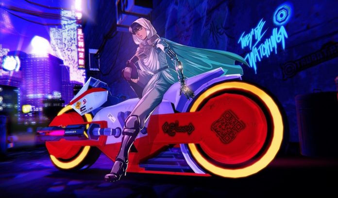Tirez sur `` ce '' vélo Akira dans le passionnant Cyberpunk VR Title RUNNER
